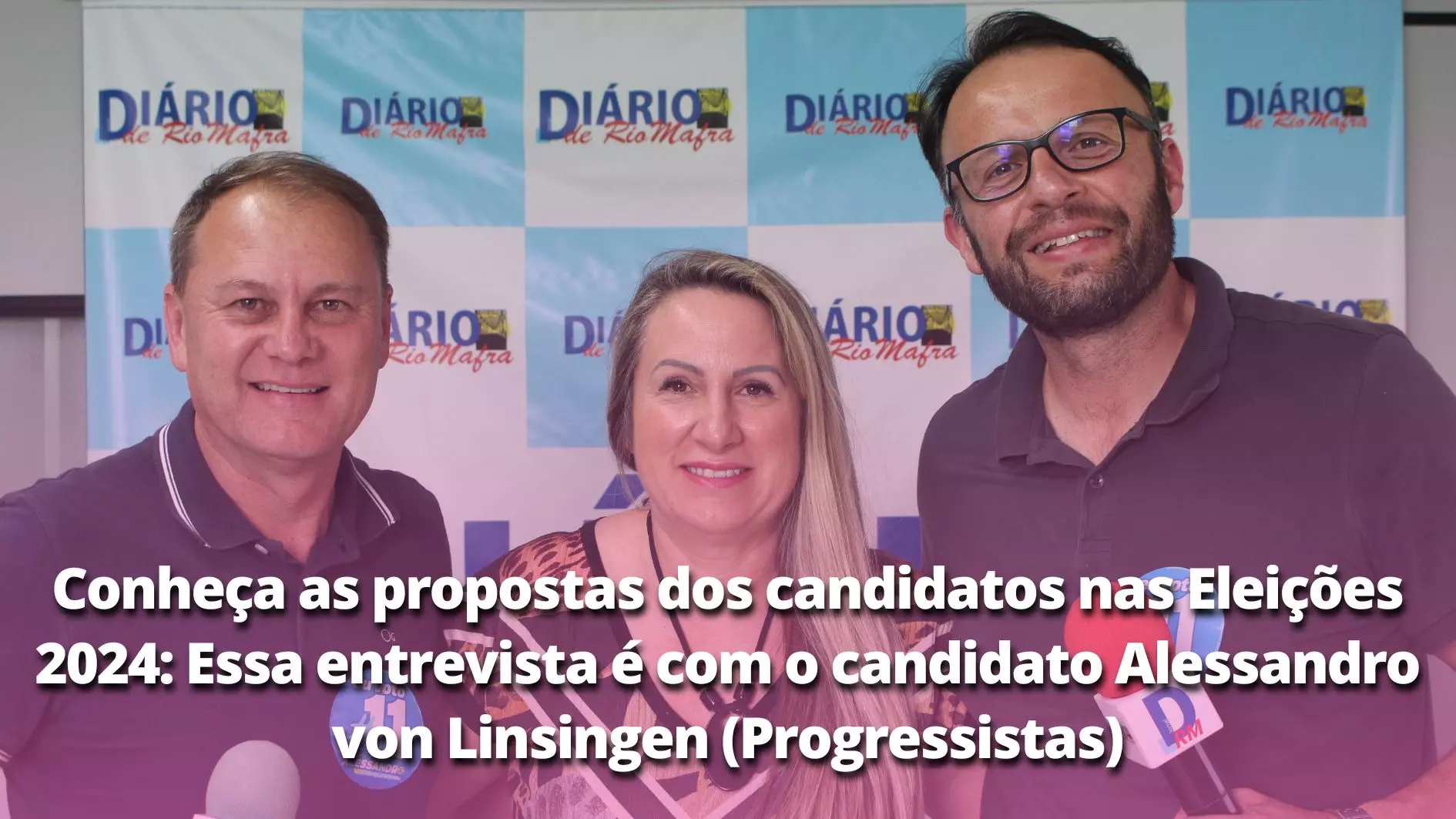 Confira as propostas do candidato à Prefeitura de Rio Negro, Alessandro von Linsingen